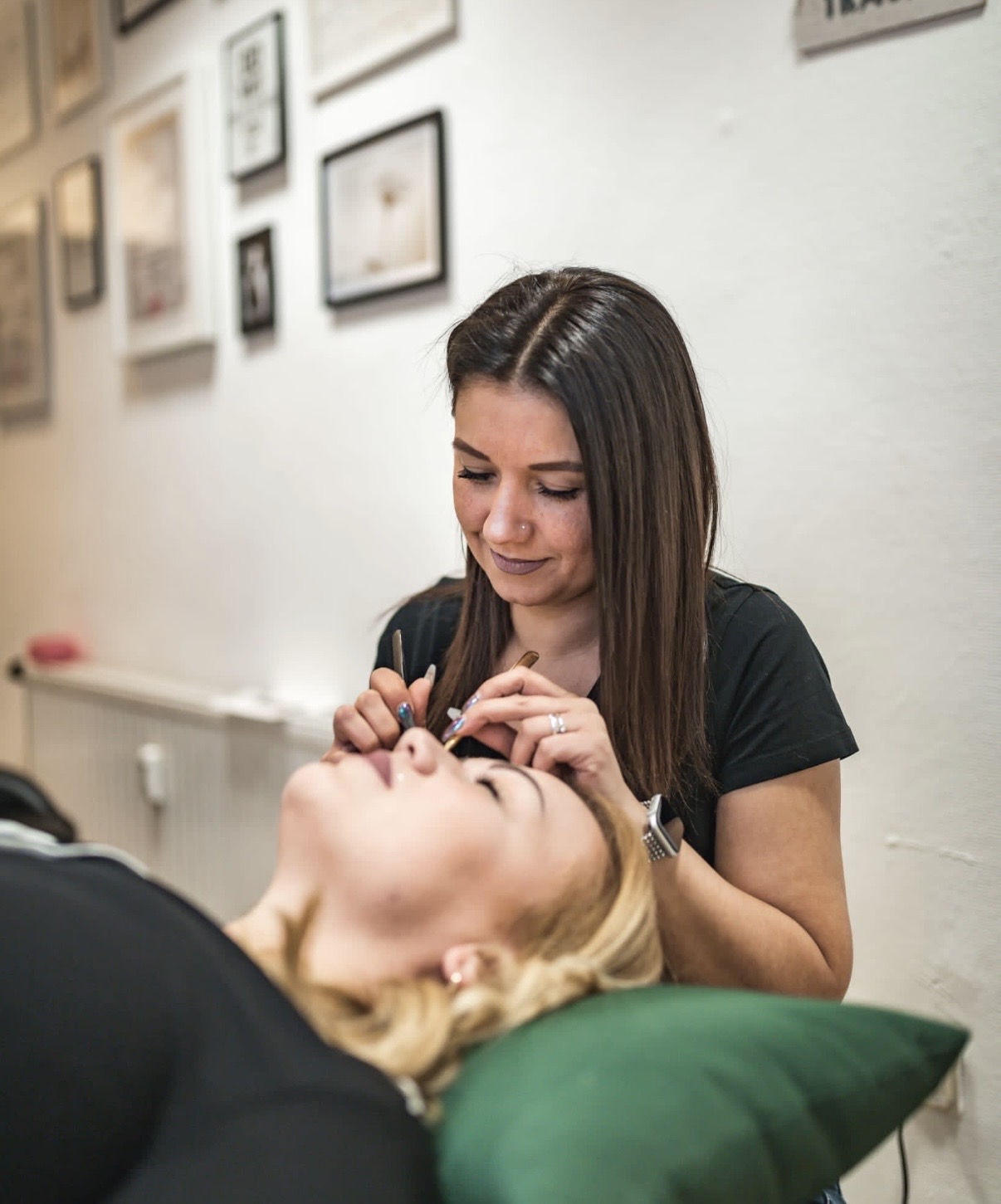 ✨ Wimpernverlängerung bei einer lieben Kundin ✨Natürlicher Schwung, mehr Ausdruck und ein frischer Blick 💕